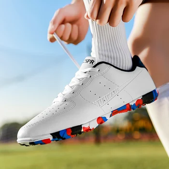 Качествена футболни обувки, футболни обувки, Mbappé, здрави, леки и удобни футболни обувки, оригинални маратонки с шипове за мини-футбол на едро