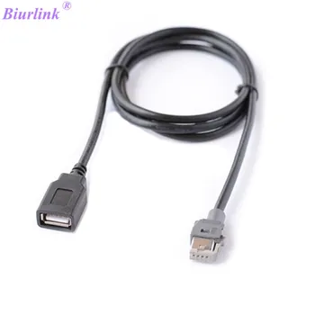 Biurlink USB Интерфейсния кабел-адаптер за KIA на HYUNDAI ELANTRA MISTRA TUCSON, Кола Мултимедийно главното устройство, удължителен кабел USB-кабели