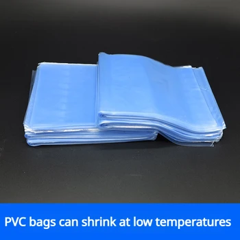 Термоусадочный пакет за запечатване на обувки от PVC, Свиване филм, прозрачна пластмасова опаковка, опаковка на опаковката на продукта в термоусадочную опаковка