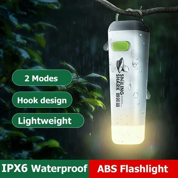 Захранващ Блок 2 В 1, водоустойчива ултра ярко фенерче, USB Мощна Акумулаторна лампа, фенерче, Преносим мини-фенерче силно осветление