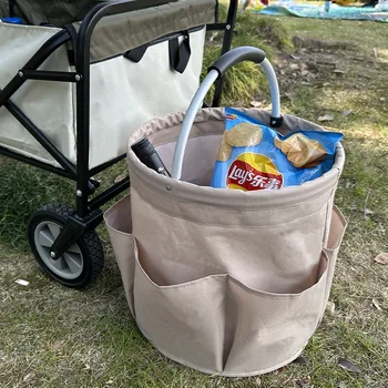 Сгъваема кошница за багаж от плат Оксфорд, градински инструменти, пикник на открито, Домашната Кухня, кош за мръсно бельо, Органайзер