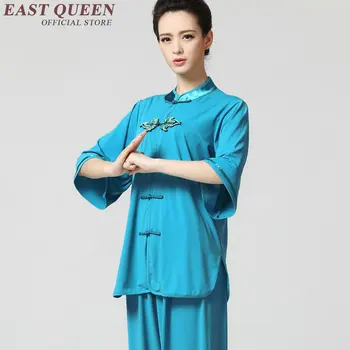 Формата на тай чи дамски дрехи тайдзи в китайския традиционен стил тайдзи 2018 нов дизайн на марката wudang тай чи носете AA859