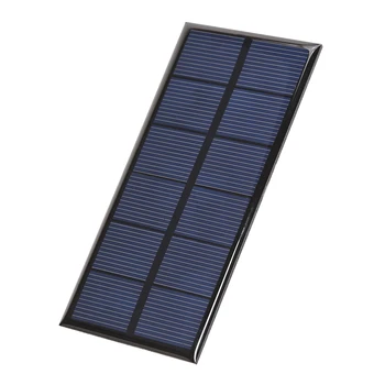 1 W 3 В Соларен Панел Мини-Модул за Зареждане на Акумулаторни Батерии, Зарядно за телефон, Лампа САМ Kit
