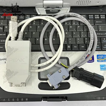 CF19 CF-19 Лаптоп Crown PCAN-USB, приложим мотокар мотокар, може да се свържете програмен интерфейс Crown, инструмент за диагностика