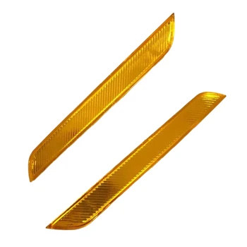 Жълт Рефлектор странично габаритного знак 63147179991 63147179992 за BMW X6 E71 E72 2008-2014