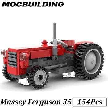 Massey Ferguson 35 Модела блокове, земеделското стопанство трактор, Градски автомобил, Тухли, Строителни Играчки, Забавни Играчки За деца, Подаръци за деца