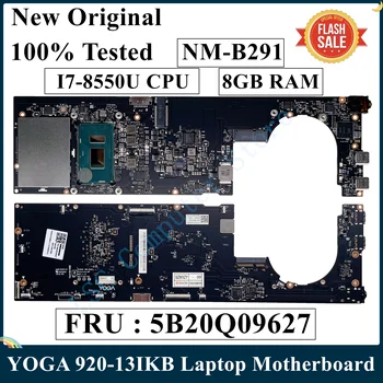 LSC Възстановена Нова дънна Платка за лаптоп Lenovo YOGA 920-13IKB с SR3LC I7-8550U 8 GB оперативна памет 5B20Q09627 DYG60 NM-B291