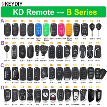 KEYDIY B Series KD MINI Remote B01/02/04/07/08/10/11/12/13/15/16/18/20/21/25/28/29/30/33/34 за KD900 KD-X2/MAX ключова програмист