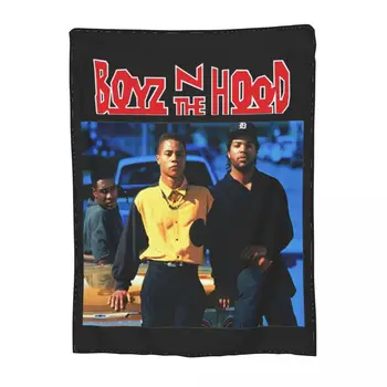 Удобен калъф за одеяло от фолио Boyz N The Hood, домашнийдекоративный каре, лека тънка фланела за дивана