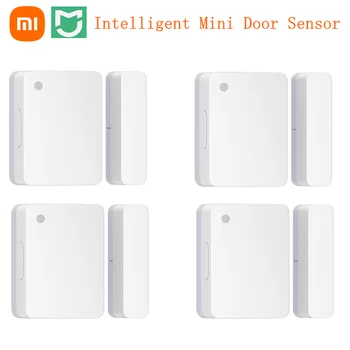 100% чисто Нов сензор за врати, прозорци Xiaomi Mijia, 2 интелигентните мини-сензор врати, джобен формат, автоматично управление на умен дом за приложения Mi home