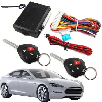 Автомобилна аларма с бутона за стартиране, система за автомобил, система бесключевого достъп, комплект за дистанционно стартиране на Smart Key, автомобилни аксесоари