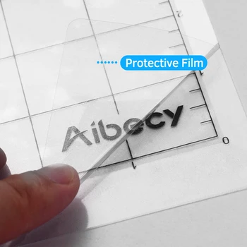 Aibecy 12-Инчов машина за рязане на ПП Материя Специално уплътнение За окото Repalcement Прозрачно лепило подложка с прозрачно фолио