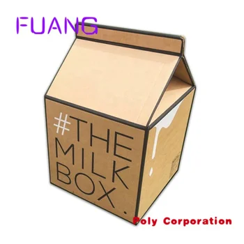 Обичай лого, гигантска печат, велпапе картон, кутия за мляко, кутии за доставка, картонена покрив, опаковъчна кутия за малкия бизнес