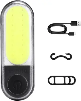 Задна светлина наем-USB акумулаторна батерия, водоустойчива задна светлина под наем, на ярък led фенер за сигурност колоездене, 300 Lu