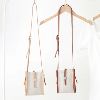 Нови дамски чанти, дамски реколта холщовые чанти на рамо, чанти през рамо с голям капацитет за момичета, в чантата си за телефон, луксозна дизайнерска чанта