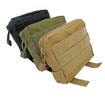 Водоустойчив EDC Тактическа поясная чанта, джоб, военна чанта Molle, туристически чанти с цип за пътуване, Къмпинг, Лов