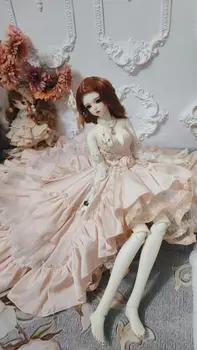 Рокля за кукла BJD е подходящ само за 1/3 кукли, продажба на дрехи