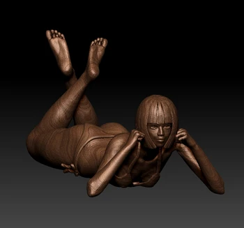 Новата 3D модел за 3D релефни скулптури с ЦПУ във формата на STL Момиче в бикини
