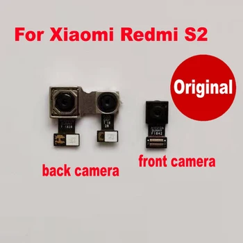Оригиналната протестированная работна Малка челюстна панел за Xiaomi Redmi S2 Y2 Задната Голяма Основната камера за задно виждане, Модул телефон Гъвкав кабел, резервни Части