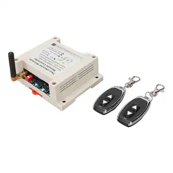 Безжичен Ключ за дистанционно управление на Реле 2 КАНАЛА Контролер за Приемник Предавател 433 Mhz 30A DC12V‑36V на нова