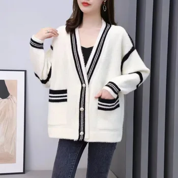 Xiaoxiangfeng жилетка, пуловер, късо палто, дамска есенно-зимна новост 2023, популярен дизайн, ниша