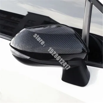ABS Хромирани тампон върху огледалото за обратно виждане/украса огледала за обратно виждане за стайлинг на автомобили Toyota Yaris 2020