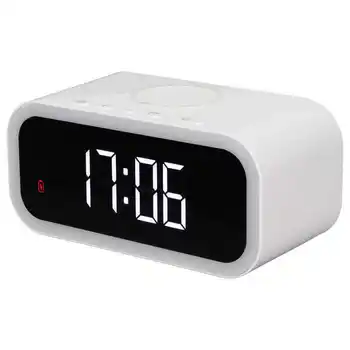 Будилник с нощно осветление, digital alarm clock, модерен дизайн за офис, за дома, за хотела