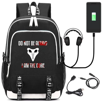 Нова игра SCP Secure Contain Protect USB раница Mochila Женски мъжки раница пътни чанти cosplay студентски ученически чанти Чанта за книги