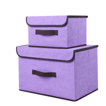 Кутия за прибори и 2 бр./комплект ленено кутии за козметика, канцеларски материали и дрехи