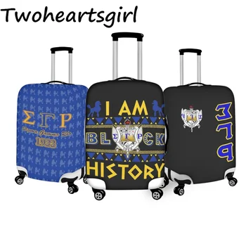 Twoheartsgirl Sigma Gamma Rho Patttern Чанта за багаж за 18 